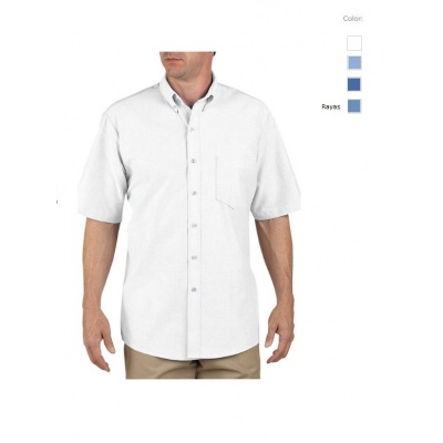 Camisa Oxford Manga Corta